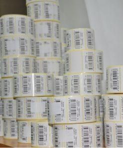  Наклейка на товар (етикетка на продукцію | штрих-код) 1 рулон 2000шт [40х25 мм]
