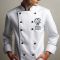 Вишивка на формі одягу кухаря